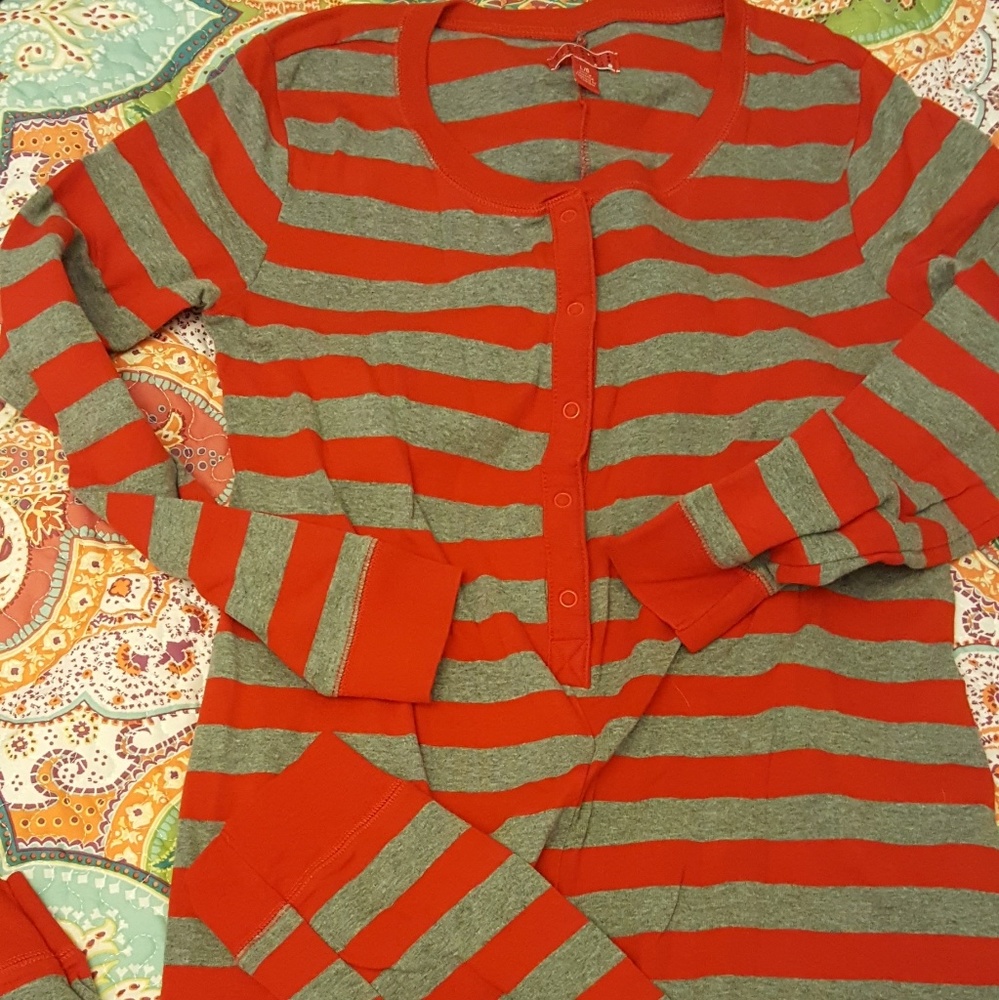 Striped sleep jumper!